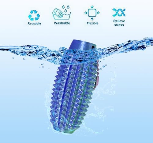 Little Ouchies Pain Fidget, Pain Stim Fidget for Stress Relief & Focus, Little ouchies, Mini Fidget Toys, 3D Printed with Hard Spiky Fidget Massage Keychain, Novelty Keychains (Little-5Pcs)