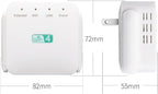 Net Boost, Netboost Pro WiFi Extender 2025, Netboost WiFi Extender,WiFi Signal Booster, WiFi Range Extender 300Mbps, 7998 Sq.ft Long Range Internet WiFi Booster for Home 360° Full Coverage