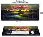MTG Playmat, Game Play Mat for MTG TCG 24 x 14 inches Trading Card Inked Game Playmats with Storage Bag Smooth Rubber Surface Battle Game