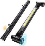 Work Light【AUTO ON/Off】 3000LM 5200mAh Under Hood LED Work Light with Hooks, Portable Magnetic Rechargeable Cordless Job Site Lighting for Mechanic/Car Repairing/Garage-Black