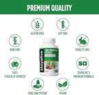 STAY ALIVE Saw Palmetto Extract Capsules w/Cranberry & Pumpkin Seed Oil, 120 Vegan Pills for Hair, U.T & Prostate, Pure Saw Palmetto for Men and Women, Non-GMO, Gluten Free Pumpkin Seed Supplement