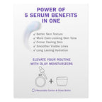 Olay Super Serum - Glow Serum for Face - Activated Niacinamide, Vitamin C & E, Collagen Peptide, AHA - 5-in-1 Benefits - Brightens, Hydrates, Smooths, Firms, Evens Tone, Proactive Anti-Aging, 1.7 Oz