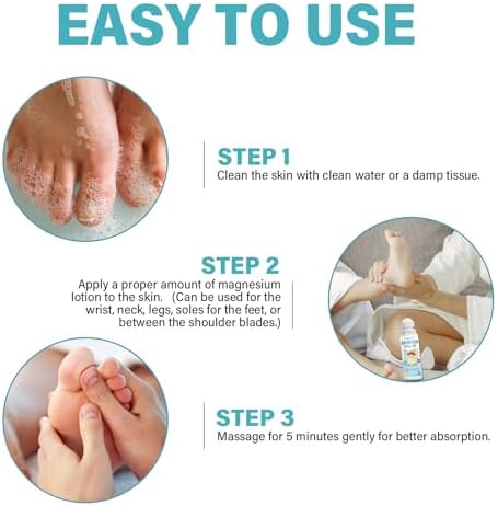 Magnesium Lotion for Kids Sleep & Calm, Magnesium Cream Roll-on Applicator to Help Children Calm & Sleep, Relaxation Formula for Balanced Mood, Bedtime & Sleep for Children-2 oz