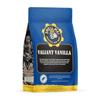 Bones Coffee Company Fallout Valiant Vanilla Flavored Coffee Beans, Whole Bean Coffee Medium Roast Low Acid, Vanilla Wafer Flavor (12 oz)