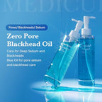 medicube Pore Care Duo for Flawless Skin: Zero Pore Blackhead Deep Cleansing Oil & Pads 2.0