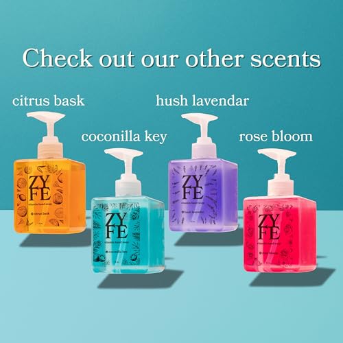 Vitamin Hand Soap - Liquid Hand Soap Value Pack Deal - Natural Plant Derived Moisturizing Handsoap with Essential Oil Fragrance Citrus Bask - Wholesale Carton