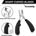 Swissklip Toenail Clippers I Heavy Duty Toe Nail Clippers I Toenail Clippers for Thick Nails I Big Toe Nail Clippers for Thick Toenails I Toenail Scissors I Heavy Duty Nail Clippers for Thick Nail (3)