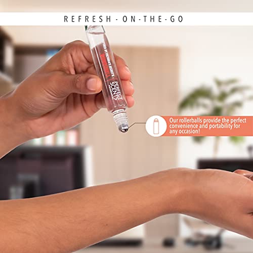 Perfect Scents Fragrances | Inspired by Victoria's Secret's Bombshell | Rollerball | Women’s Eau de Toilette | Vegan, Paraben Free | Never Tested on Animals | 0.34 Fl Oz