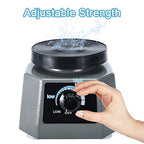 NORJIN 4 Inch Lab Vibrator, Round Shaker Oscillator Gypsum Mixing Machine 110V/100W Lab Equipment
