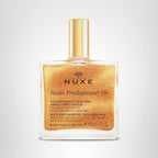Nuxe Huile Prodigieuse Shimmer Dry Oil With 7 Botanical Oils for Radiant Glow & Hydration for Face, Body & Hair, 1.6 Fl Oz
