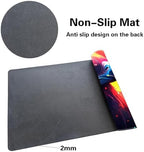 Board Game 14x24in MTG Playmat Compatible for OCG CCG RPG TCG Playmats (A Colorful Eagle)