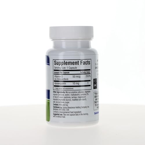 Prevagen Regular Strength - 30 Capsules (1 Month Supply) | Formulated for Your Brain | 10mg of Apoaequorin Plus Vitamin D3 with 7-Day Pill Minder