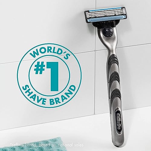 Gillette Mach3 Men's Razor Handle + 5 Blade Refills