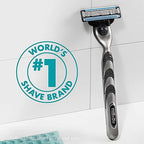 Gillette Mach3 Men's Razor Handle + 5 Blade Refills