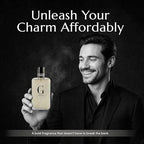 PB ParfumsBelcam G e��u Black Eau De Toilette Spray for Men ��� 100 mL Affordable, Long-Lasting Fresh Aquatic Fragrance & Spicy Aquatic Scent with Sandalwood & Patchouli for Day & Night Use