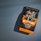 Bones Coffee Company Rest in Peace Flavored Coffee Beans, Whole Bean Coffee Medium Roast Low Acid, Decaffeinated (12 oz)