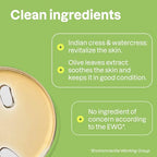 ATTITUDE Hand Cream, EWG Verified, Plant and Mineral-Based, Vegan Personal Care Products, Olive Leaves, 2.5 Fl Oz