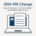 Adams 2024 1099 NEC Kit for 30 Recipients, 3 Part Laser 1099 Forms, 6 1096 Forms, Self Seal Envelopes & Access to Adams Tax Forms Helper (1009313)