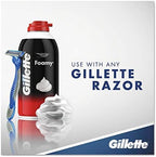 Gillette 14501 Foamy Shave Cream, Original Scent, 2 oz Aerosol, 48/Carton