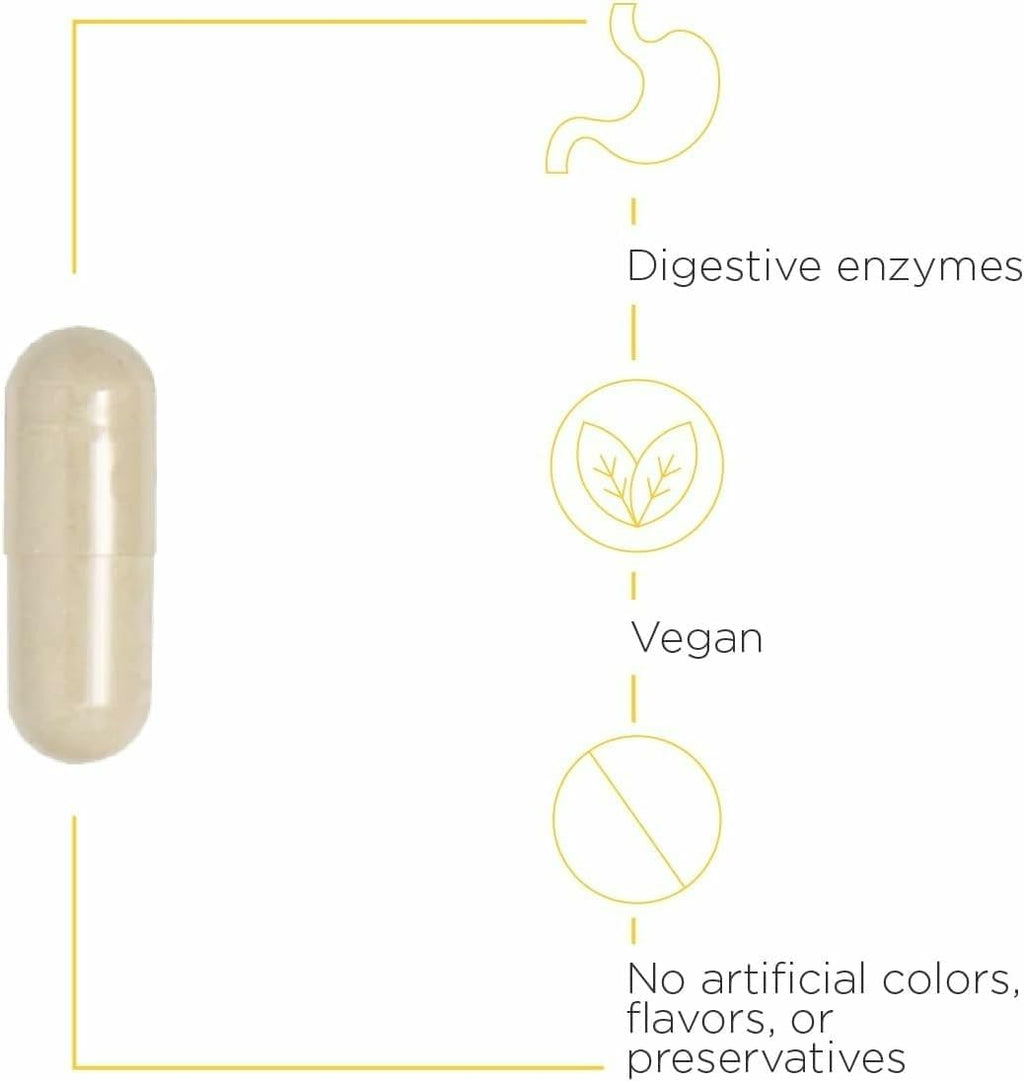 Integrative Therapeutics Similase - Digestive Enzyme Supplement for Adults - Supports Digestion and Assimilation of Nutrients* - Dairy-Free & Vegan - 180 Count (90 Servings)