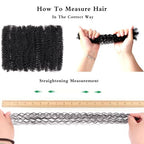 Xtrend 16 Inch 3 Bundles 90g Natural Black Afro Kinky Curly Braiding Bulk Hair For Mini Braiding Twists ，Afro Kinkys Bulk Synthetic Hair For Micro Spring Twist，Dreadlock Extensions Repair Locs Women