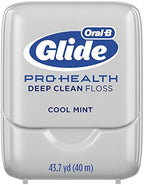Oral-B Glide Pro-Health Deep Clean Cool Mint Flavor Floss 40 M (Pack of 6)