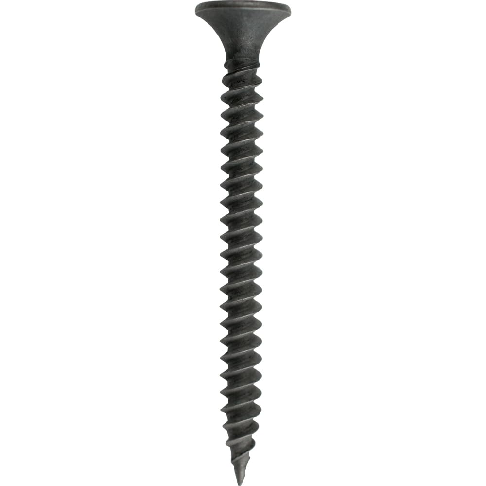 Grip-Rite Fine Thread Drywall Screws - #2 Phillips Bugle Head - Sharp Point - Attach Drywall to Steel Studs - Phosphate Coated - #6 X 1-5/8" - 5 Lb Box - 1190 Count - 158DWS5