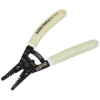 Klein Tools 11055GLW Wire Stripper / Cutter, Made in USA, Klein-Kurve Stripper / Cutter, 10-18 AWG Solid, 12-20 AWG Stranded Wire, Glow in the Dark Grips