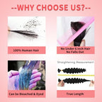 Deep Wave Bulk Human Hair for Braiding 110g 12A Brazilian Virgin Curly Human Hair Extensions for Boho Braids Human Hair 28 Inch Wet and Wavy Human Braiding Hair 2 Bundles/Pack Natural Color