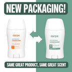 Carpe Underarm Antiperspirant and Deodorant, Pack of 3-WITH 3 FREE ON-THE-GO WIPES!
