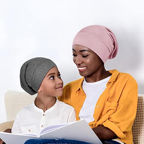 OLESILK Silk Bonnet for Kids Girls 2-6 Years, Adjustable Strap, Smooth for No Frizzy Hair, Breathable All Night Slleping