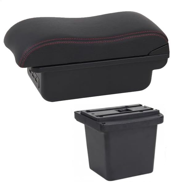OQHAIR Armrest Box Armrest Box Storage box Car accessories Retrofit parts Interior details Auto Holder USB For corolla verso 2011