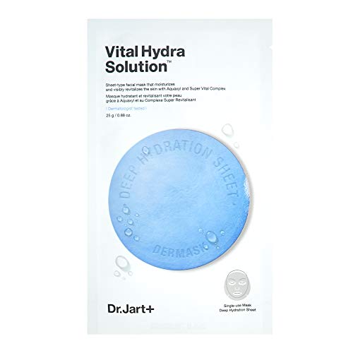 Dr.Jart Face Mask Set (6 pcs) with Cicapair in Korean Premium Skin Care Gift Packaging for Soothing, Anti-Wrinkle, Anti Aging, Rebuilding Skin Barrier for Women (Cica Care - Recovery)