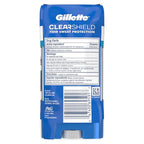 Gillette Antiperspirant and Deodorant for Men, 72hr Sweat & Odor Protection, Long Lasting Freshness, Anti-White Mark Technology, Clear Gel, Cool Wave Scent, 3.8 oz (Pack of 3)