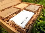 All-Natural, Long-Lasting Beef Tallow Bar Soap (4 Bars) with Bay & Tea Tree Oil Good for Sensitive Skin and Great as a Gift. Handmade in USA in Small Batches.