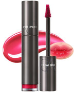 VIDIVICI Millennial Tint Glit - Transfer Proof Moisture Korean Lip Tint with Long-Lasting Color, Lightweight Water Jelly Texture, Hydrating & Smudge-Free Lip Stain, 0.13oz (07 BEST BUD)