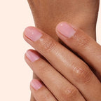 Manucurist Active Glow™ Blueberry All-in-One Perfecter Nail Polish & Care - No Lamp - Vegan & Made in France Ultra-Glowy Rose Mirror-Like Shine - Nail Concealer & Care - Plant-Based Ingredients