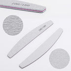 35 Count Nail Files and Buffers 100/180 Grit, Professional Sponge Nail File Manicure Tools for Natural Nails and Acrylic Nails