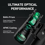 10x42 HD Binoculars for Adults High Powered with Phone Adapter, Tripod and Tripod Adapter, IPX7 Waterproof Binoculars with Clear Low Light Vision for Bird Watching Cruise Ship Travel