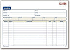 Adams Invoice Book, 2-Part, Carbonless, 5-9/16 x 8-7/16 Inches, 50 Sets per Book, Sold as 6 Pack (DC5840)