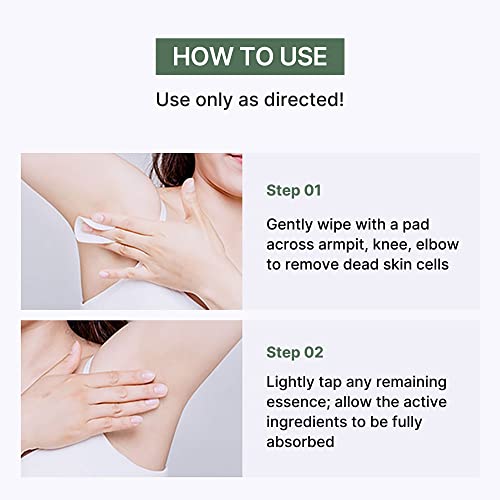 celimax Ji.Woo.Gae Heartleaf BHA Peeling Pad(60 pads) + ONE STEP Body Brightening Pad 110ml (60 pads) Bundle