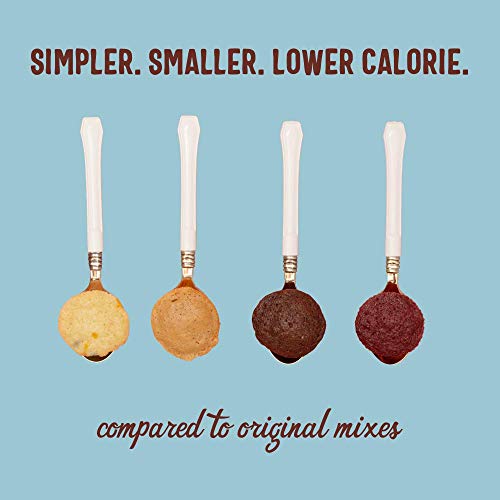 Sweet Logic Keto Mug Cake Mix - Confetti - Just Add Water - Low Sugar - Gluten-Free - High Protein - Low Carb - Dairy Free - Diabetic-Friendly Sweets - Natural Ingredients (4 Pack)