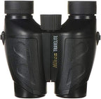 Nikon Travelite 12x25 Binoculars (7279) Travel Bundle - Black With Lens Pen, Carry Case, and Lens Cloth - High Powered Compact for Adults - Bird Watching, Hunting, Hiking