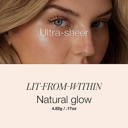 RMS Beauty Luminizer - Cream Highlighter Makeup, Face Highlighter & Inner Corner Eye Highlighter, Glow Balm Dewy Makeup Face Highlighters & Luminizers