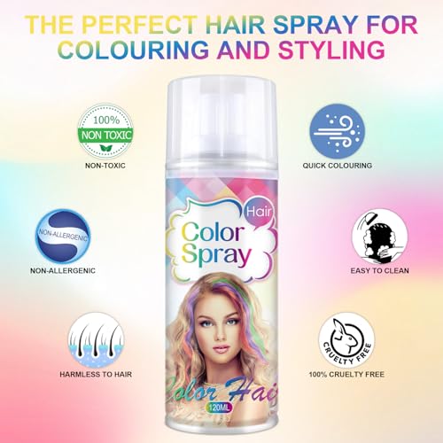 Temporary Hair Color Spray, Temporary Hair Color Wax, Washable Hair Wax Dye Pomades Disposable Natural Hair Strong Style for Christmas Party,Hollowen,Cosplay (Blue)
