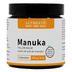 Organic Manuka Tallow Cream - Certified Grass-Fed Tallow with Manuka Honey Skin Cream. Helps Soothe the Effects of Sensitive Skin. For Women, Men or a Cream for All Ages as a Daily Moisturizer