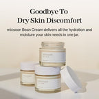 mixsoon Bean Cream - Intensive Moisture Face Cream For Smooth, Nourished Skin, Pore & Sebum Care - Korean Skincare For Glass Skin - Non-stick (1.69 fl.oz / 50ml)