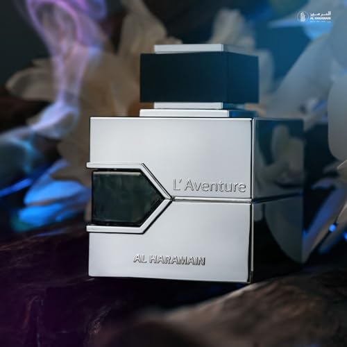 Al Haramain L´Aventure Eau De Parfum for Men, 3.33 oz., multi