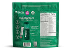 Zena Nutrition Organic Super Greens Powder, 70+ Superfoods, 0 Sugar, 5G Fiber, Spirulina, Chlorella, Antioxidants, Prebiotics/Probiotics, Digestive Enzymes, Mixed Berry, 45 Drink Mix Packets