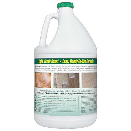 Multi-Surface Floor Care - Cleans Hardwood, Vinyl, Laminate, Tile, Concrete and Other Wood - pH Neutral Floor Cleaner 1Gal